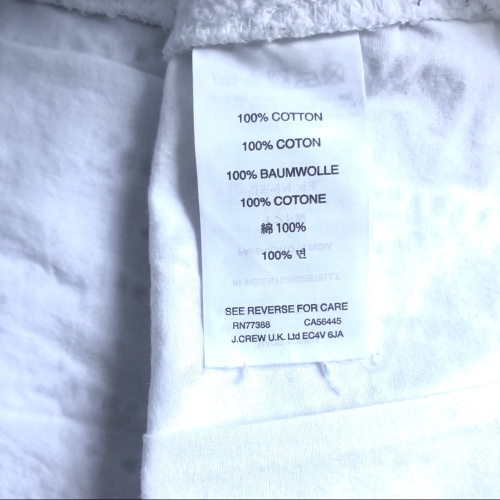 J. Crew Chevron Eyelet Cotton Tank w/ Keyhole Back - Picture 7 of 7